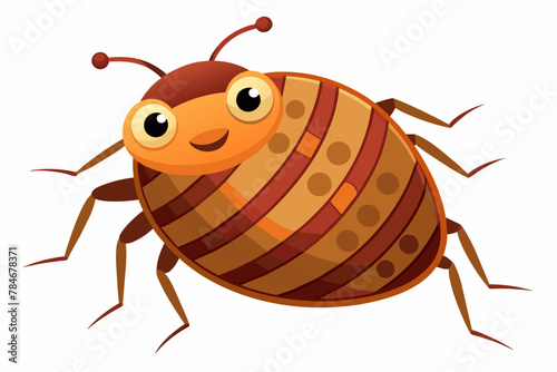 bedbug vector illustration