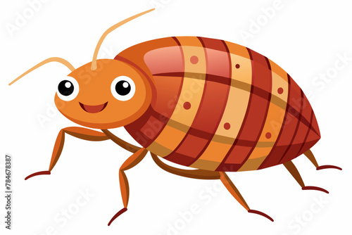 bedbug vector illustration