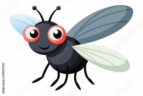 blackfly vector illustration