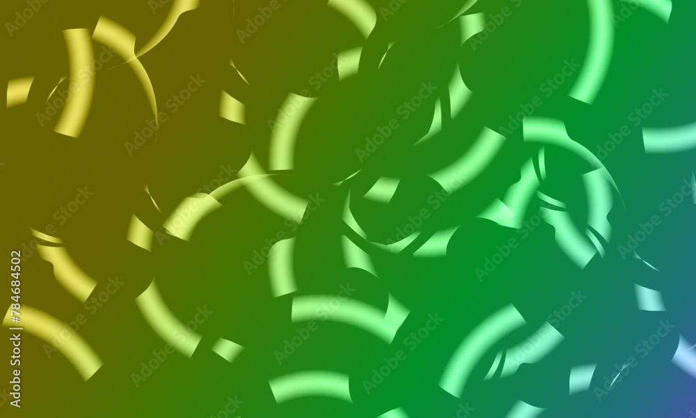 Minimal geometric background. Dynamic shapes composition. colorful.