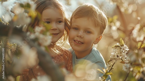 "Springtime Joy: Canon Captures Children's Playfulness" © FU