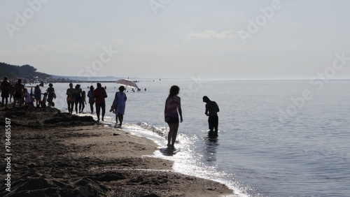 Spacer, Bałtycka plaża,