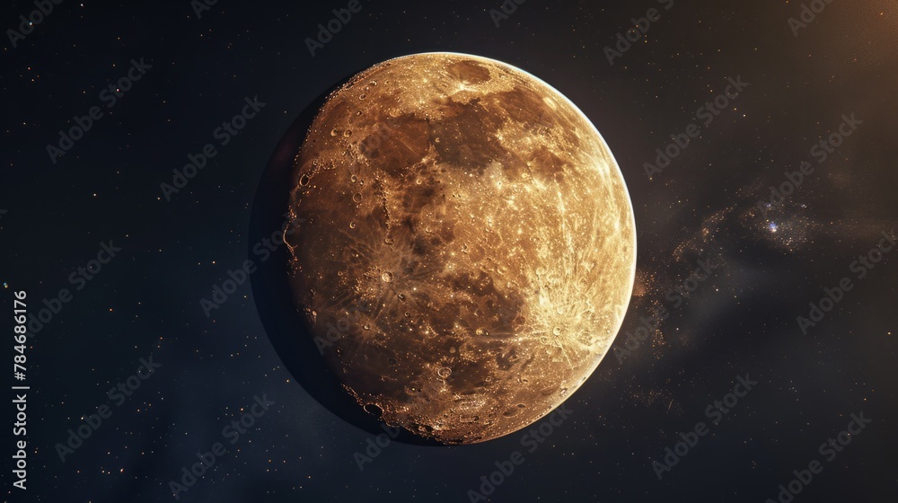 Obraz premium Planet Mercury generative ai