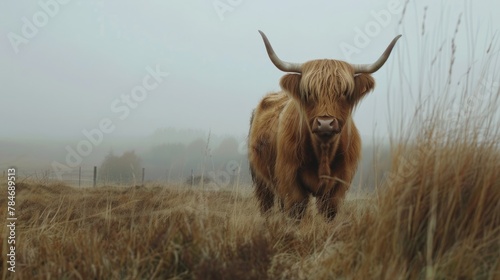 Bull, Scottish Highlands generative ai