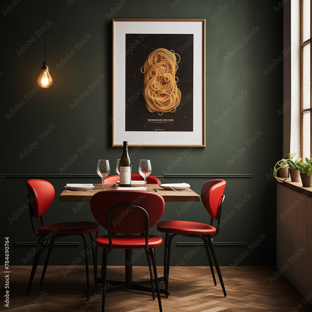 Φωτογραφία innenausstattung, tabelle, raum, stuhl, zuhause, hausrat, design, haus, fenster,
