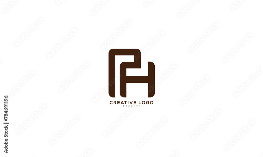 PH HP Abstract initial monogram letter alphabet logo design PH HP Abstract initial monogram letter alphabet logo design