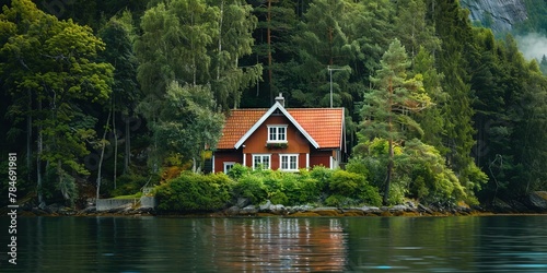 house on the waterfront photo