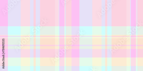 Checked textile plaid check, variety fabric texture vector. African tartan seamless background pattern in light and white colors.
