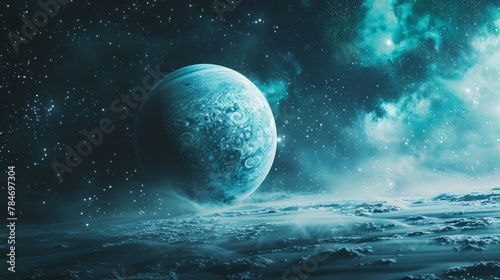 Uranus planet generative ai