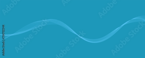 abstract blue wave background