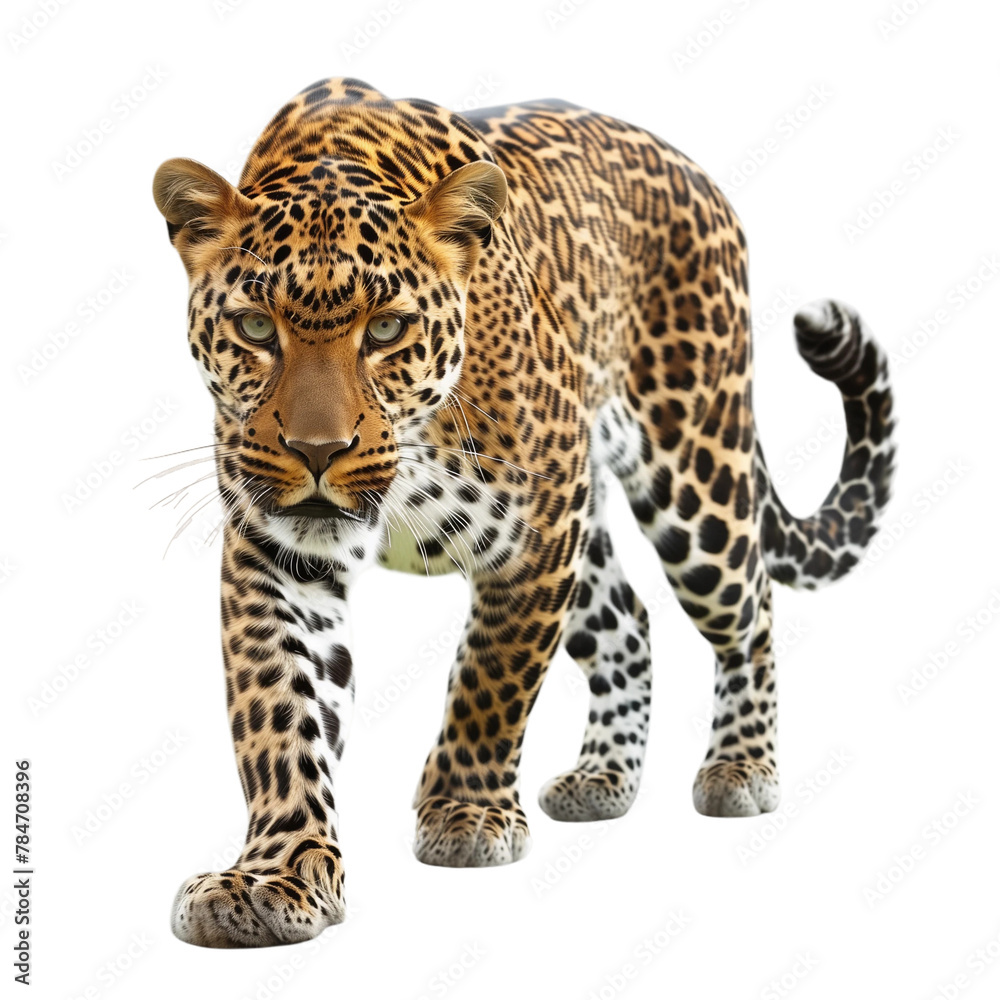 leopard isolated on transparent background leopard isolated on transparent background