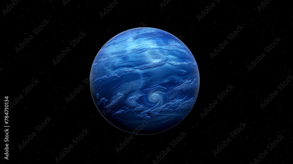 Obraz premium planet neptune generative ai
