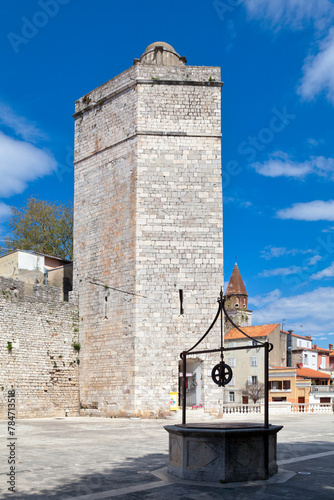 The Captain's tower in Zadar