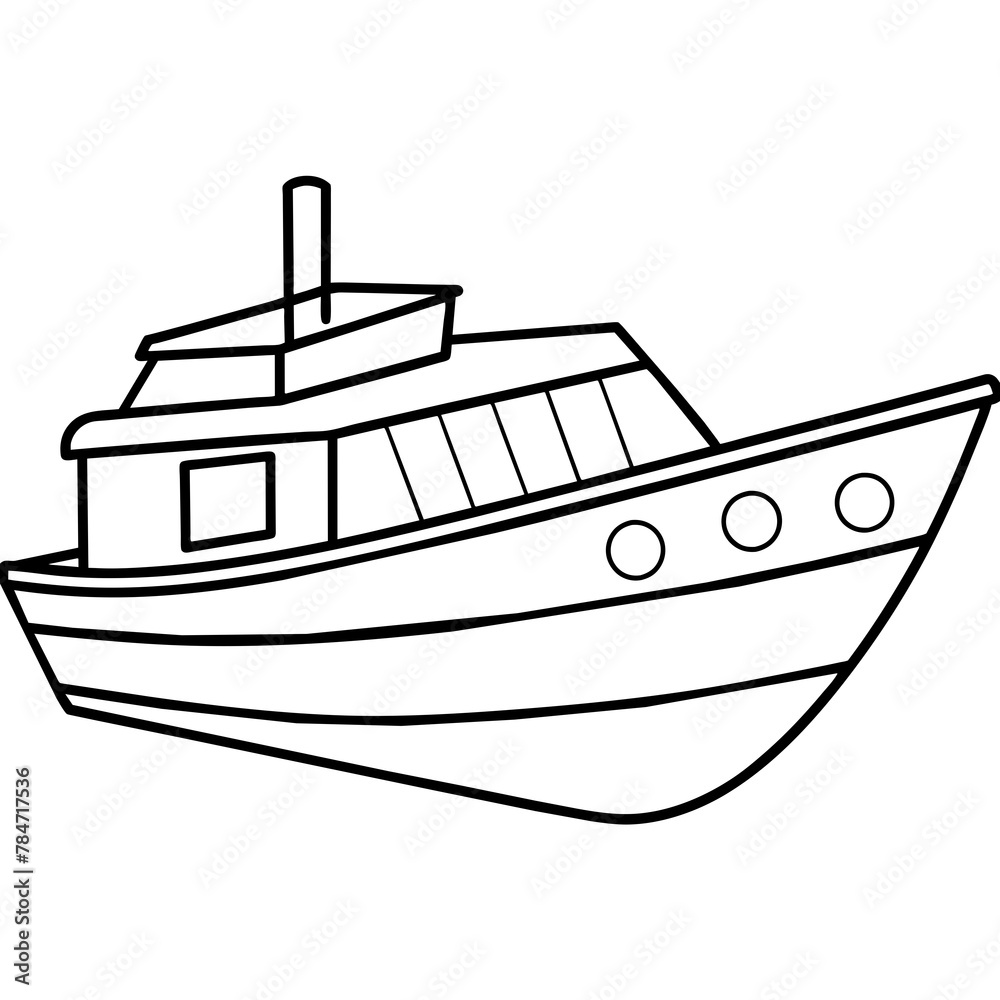 boat vector