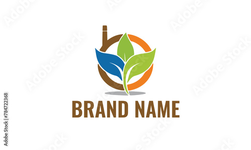 Free Download Green eco tree Logo Template - GFXLoad