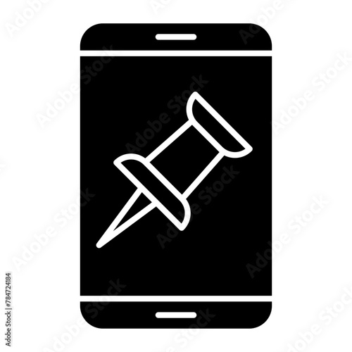 Pinned Icon Design