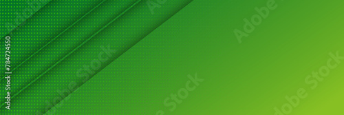 Modern background with green gradient. Abstract halftone textured backdrop for banners and business templates