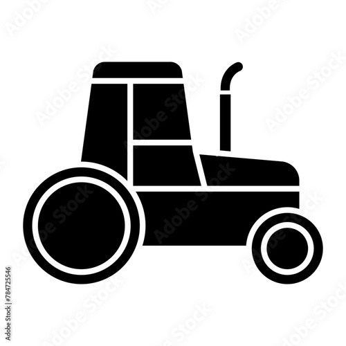 Tractor Icon Design