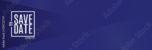 Save the date banner. Can be used for business, marketing and advertising. logo graphic design of event summit made for Technology and upcoming events.
