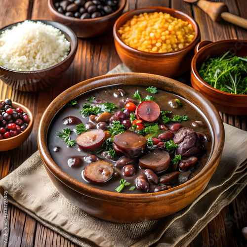 Feijoada Feast: Traditional Brazilian Cuisine Delight