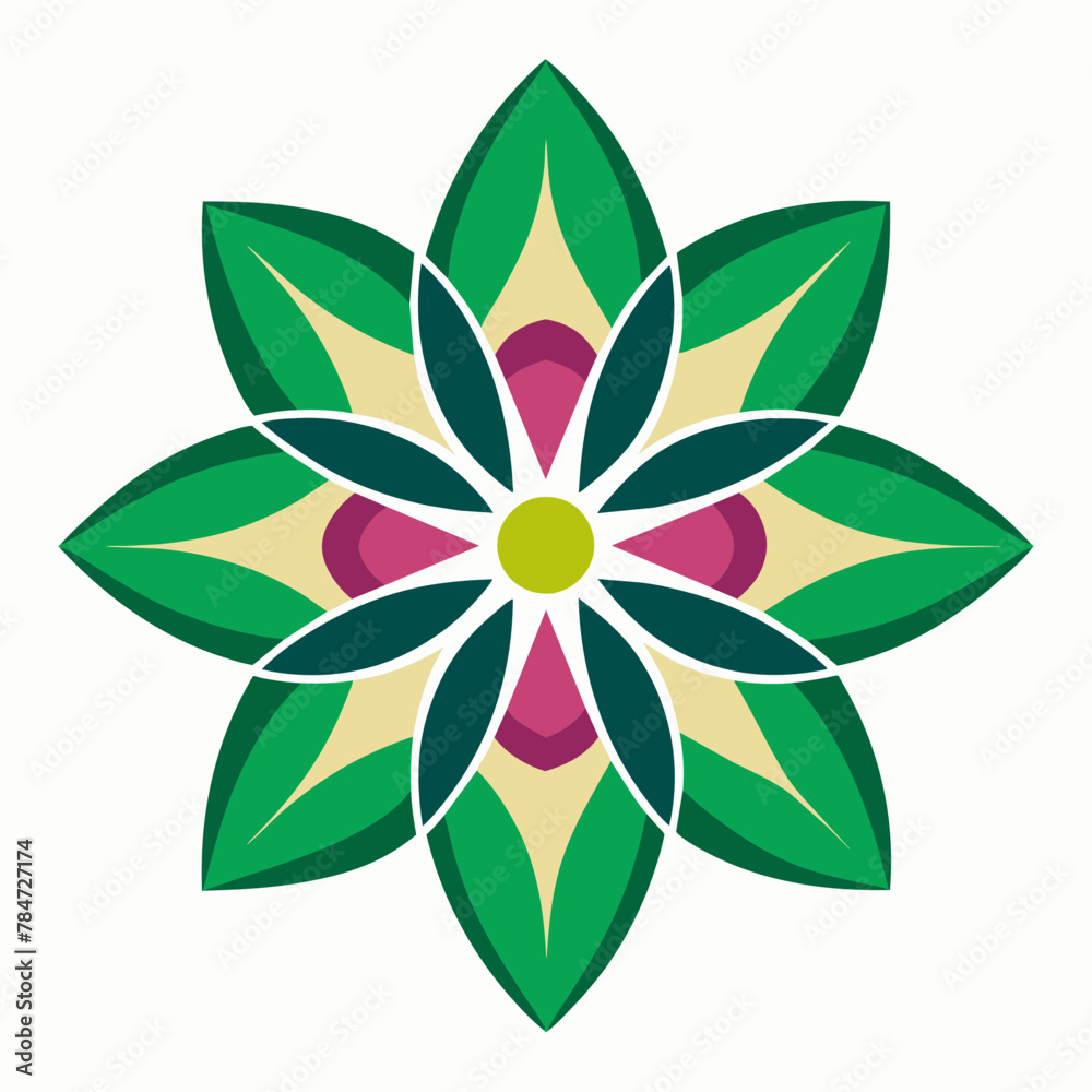 Blossoming Beauty: A Vector Illustration of Flowers Blossoming Beauty: A Vector Illustration of Flowers