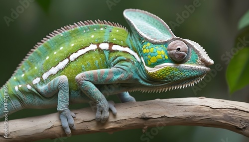 A Chameleon With Its Skin Textured Like Rough Ston2 © Afnan
