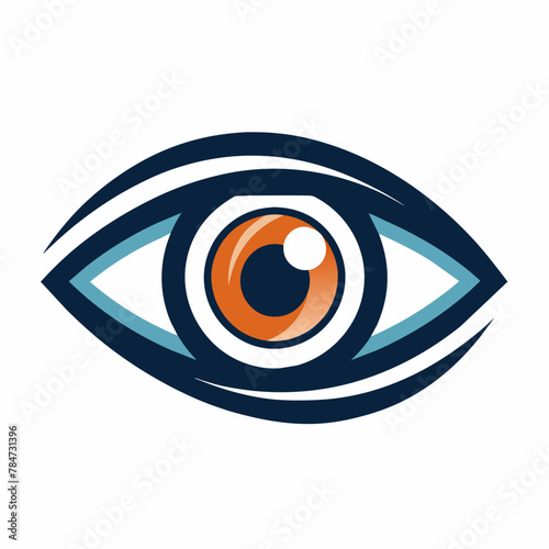 Mesmerizing Gaze: Vector Illustration of an Eye