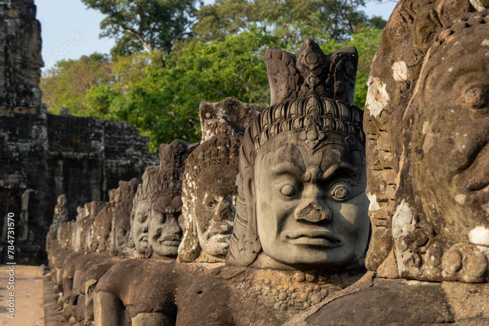 Obraz premium Gate to Angkor Tjom