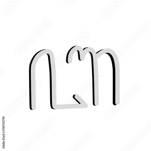 javanese script vector element