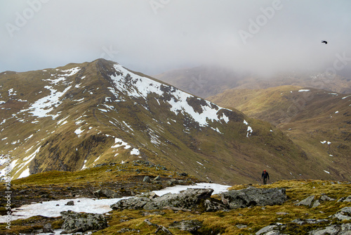 Ben Lawers Mountain Scotland, Scottish highlands  photo