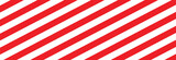 red, white stripe. Seamless red stripes pattern design candy cane pattern. From thin line to thick. Parallel stripe. Red streak on white background.  Abstract geometric patten , eps 10