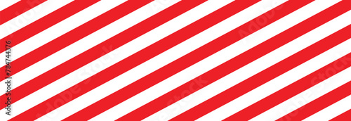 red, white stripe. Seamless red stripes pattern design candy cane pattern. From thin line to thick. Parallel stripe. Red streak on white background.  Abstract geometric patten , eps 10 photo