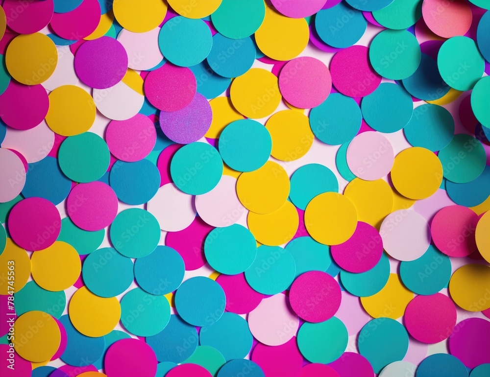 Colorful Confetti Background Colorful Confetti Background