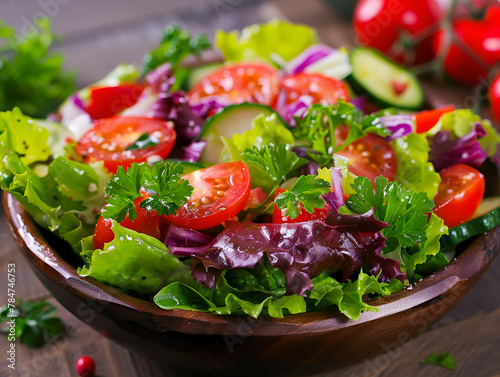 Closeup Salad