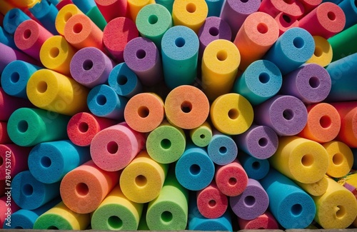 Pool Noodles - Colorful Foam Noodle Pool Toys 
