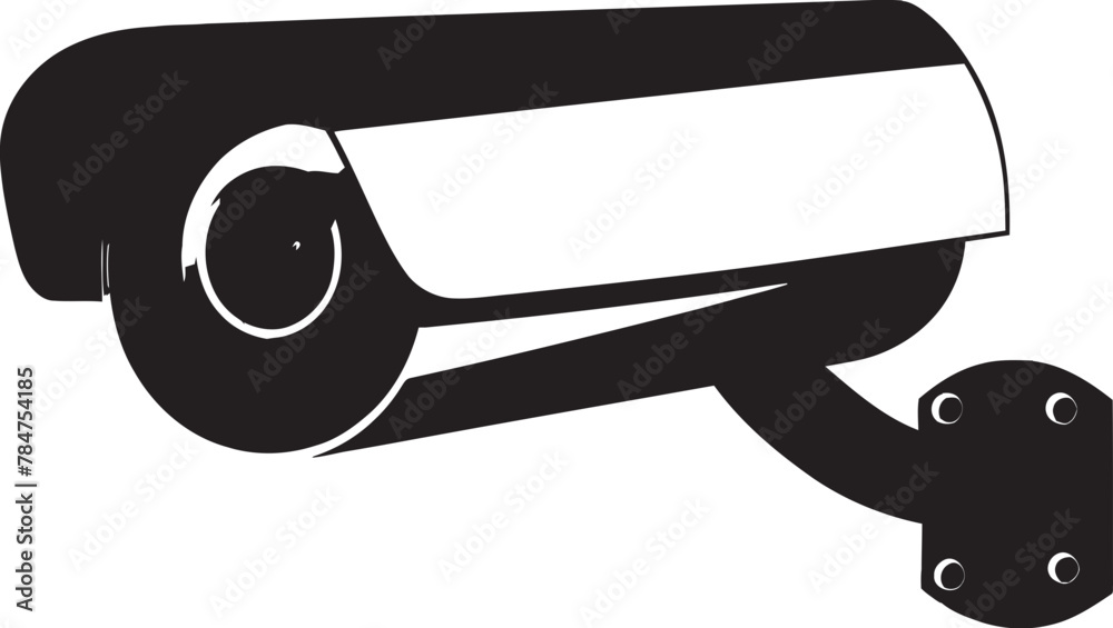 SentryScan Vector Surveillance Symbol VigilCam Security Camera Emblem SentryScan Vector Surveillance Symbol VigilCam Security Camera Emblem