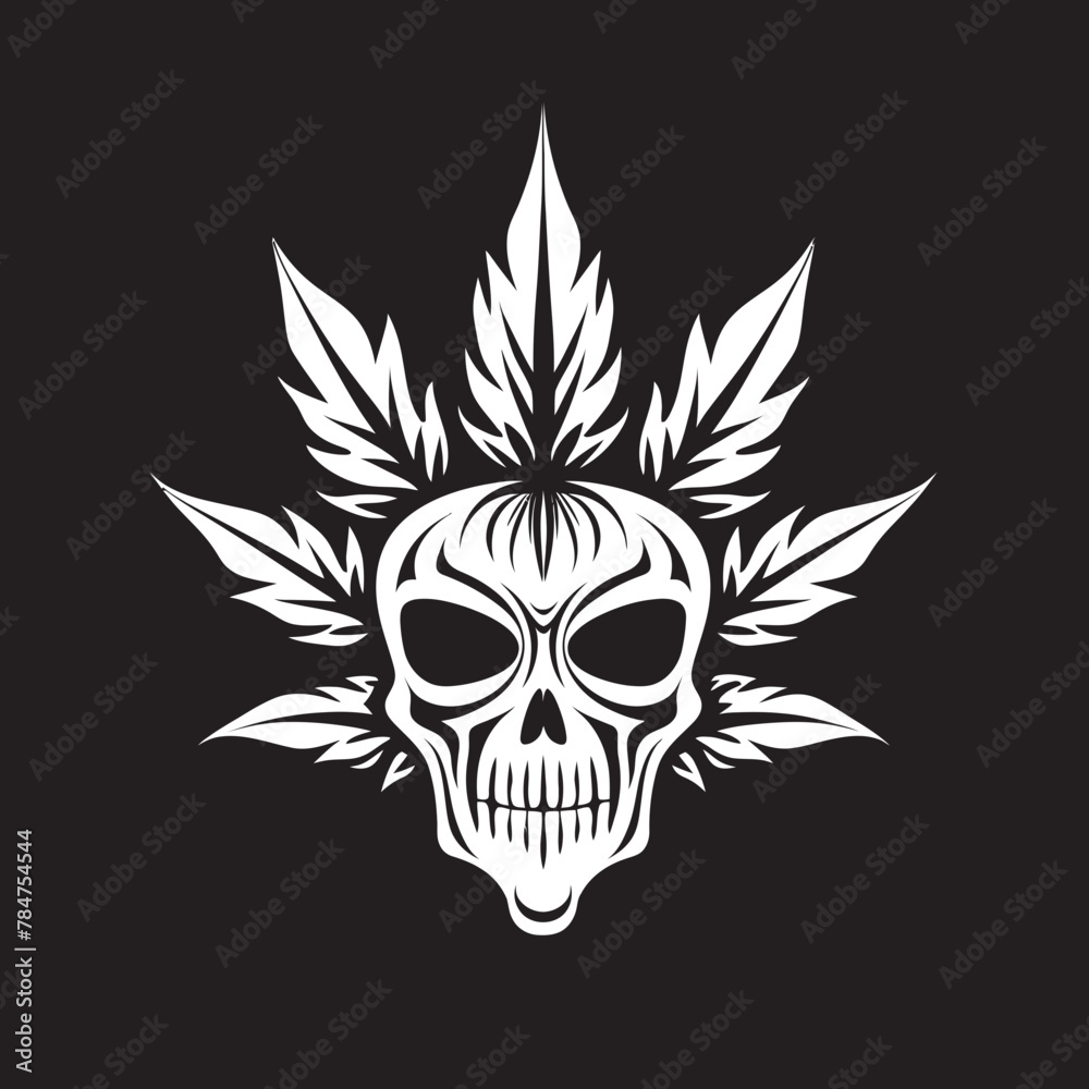 Cannaskull Crest Marijuana Vector Symbol MarijaSkull Mark Cannabis Enriched Logo Cannaskull Crest Marijuana Vector Symbol MarijaSkull Mark Cannabis Enriched Logo