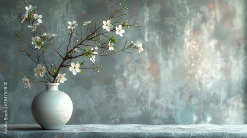Vase With Plant on Table