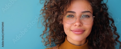 Close-Up Portrait of Person Wearing Glasses