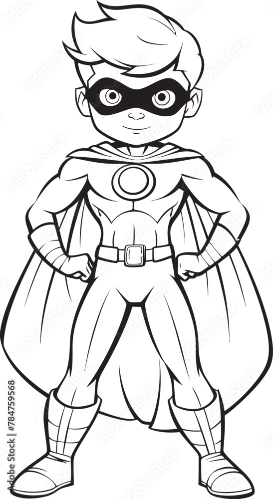 Fototapeta premium Power Crest Iconic Symbol for Superhero Badge Heroic Vanguard Emblem Design for Heroic Icon