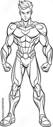 Vigilante Vanguard Super Logo Design Mighty Guardian Emblematic Hero Symbol