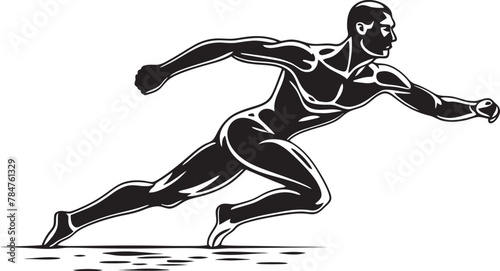 Splash Symbol Vector Emblem for Swimmer Dive Dynamo Iconic Swimmer Symbol