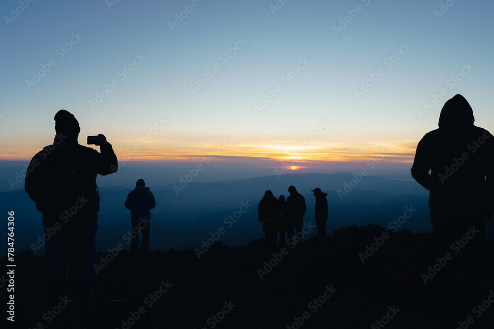 Photographic series documenting the adventure of climbing Tajumulco Volcano, San Marcos, Guatemala. Showcasing diverse landscapes, sunsets, mountain terrains, plants, and fellow adventurers. Focusing 