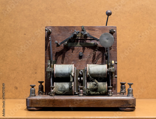 Old telephone and telegraph