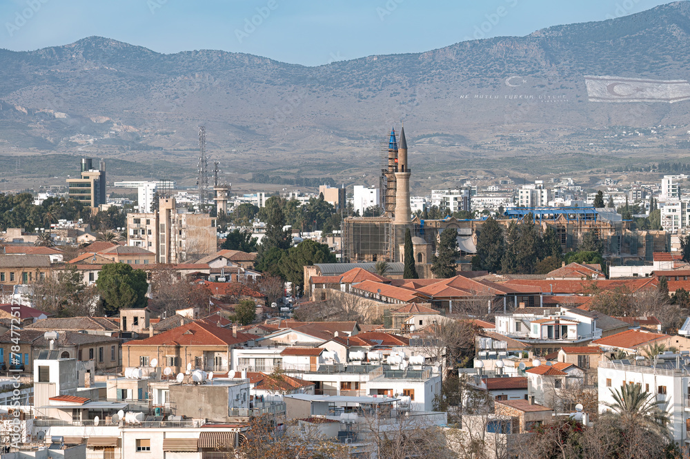 Nicosia City View. Old Town. Cyprus