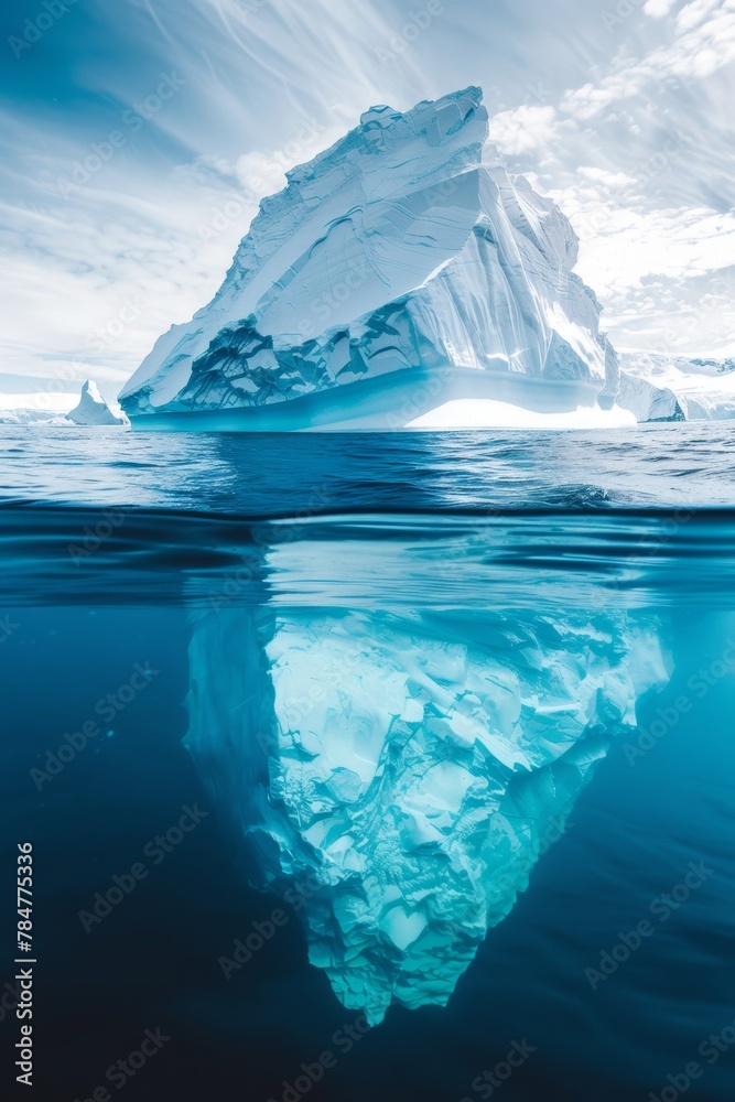 Iceberg in Antarctica Generative AI