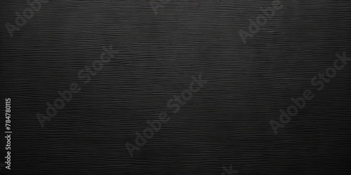 Black canvas texture background, top view. Simple and clean wallpaper with copy space area for text or design