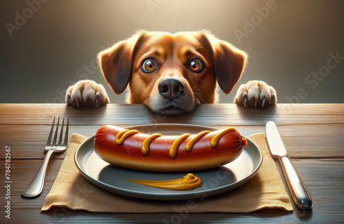 I want the sausage