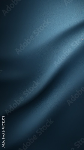 Blue background with subtle grain texture for elegant design, top view. Marokee velvet fabric backdrop with space for text or logo. Vector illustration of dark blue color surface, stock photo 2/3 plac