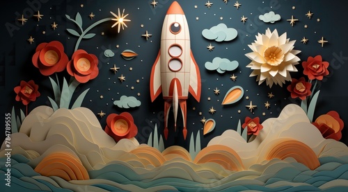  Rocket space, Create wallpaper featuring race cars and checkered flags for a racingthemed party